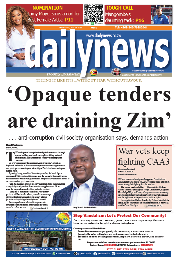 Thursday 16 July  2026